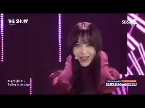 Brave Girls 4th Week of March The Show (3/21/2017)