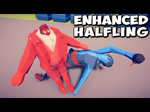 💪Enhanced Halfling vs EVERY FACTION 1v1 - Totally Accurate Battle Simulator TABS