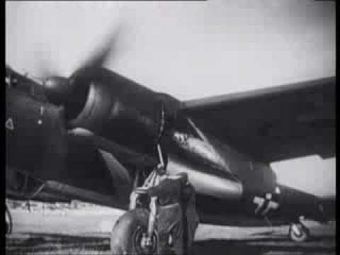 Dornier Do17 German archive footage