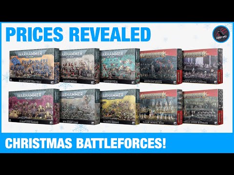 CHRISTMAS BATTLEFORCES PRICES REVEALED - Have GW Priced These Right? Age of Sigmar & Warhammer 40k