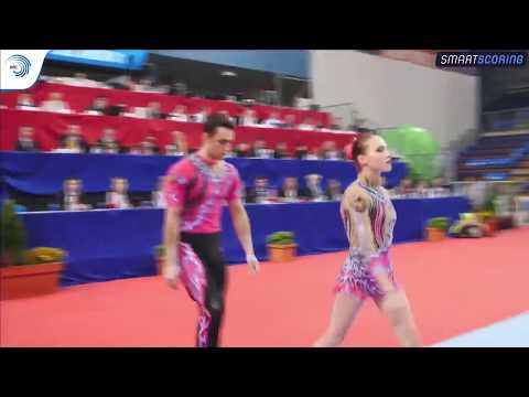 EC 2017 - Polska, Rzeszow - Belarus 1 - Beliakou Artur & Melnik Volha (Dyn) - Bronze