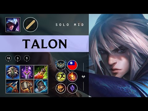 Talon Mid vs Neeko - TW Challenger Patch 25.24