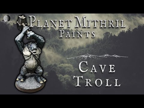 Cave Troll - Lord of the Rings MESBG Painting Tutorial