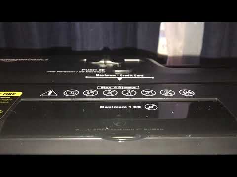 Shredding old credit cards etc.