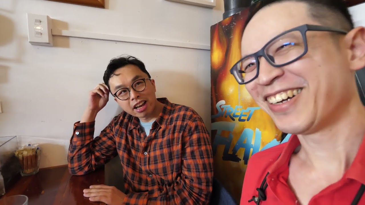 Meeting old friends (Day 1 Urban Sketchers Symposium Auckland 2023)