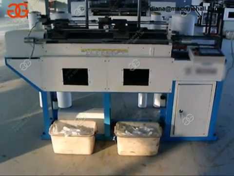 Auto glove knitting machine double head cnc glove making mac...