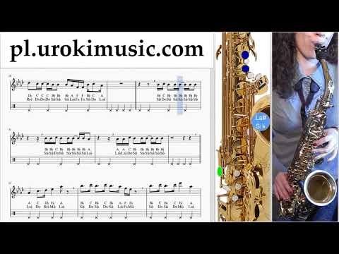 Nauka Gry Na Saksofonie (Tenorowy) Selena Gomez - Back To You Nuty Poradnik um-ih463