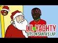Lil Yachty Sits On Santa S Lap