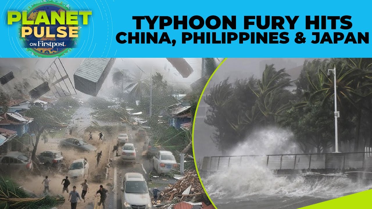 Asia's Double Typhoon Disaster: Philippines, China, Japan Hit By Matmo, Halong | Planet Pulse | N18G