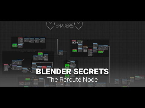 Daily Blender Secrets - The Reroute Node