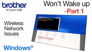 brother printer turn off sleep mode