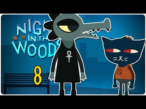 Let's Play Night in the Woods Blind Part 8 - Fort Lucenne Mall [Weird Autumn Edition PC Gameplay]