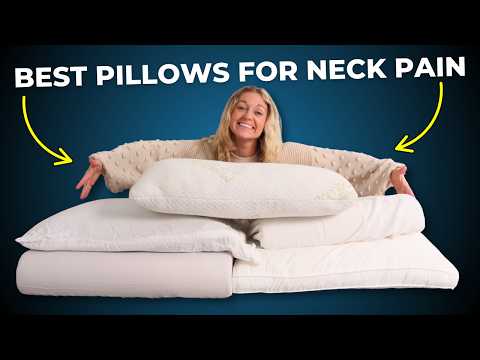 The Best Pillows For Neck Pain - My Top 6 Favorite Pillows!
