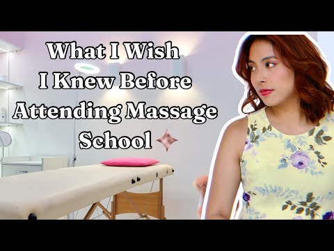 10 Things I Wish I Knew Before Going to Massage Therapy School