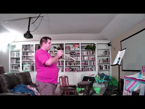 2020-2021 TMEA All State Trumpet Etude No.2 (Play Along at 80% Tempo)