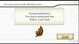 Mario Kart Wii - Unlocking 150cc Leaf Cup