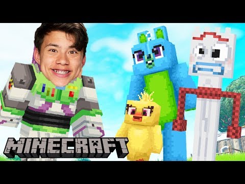 *NEW* Toy Story 4 In Minecraft! (BECOME FORKY?)