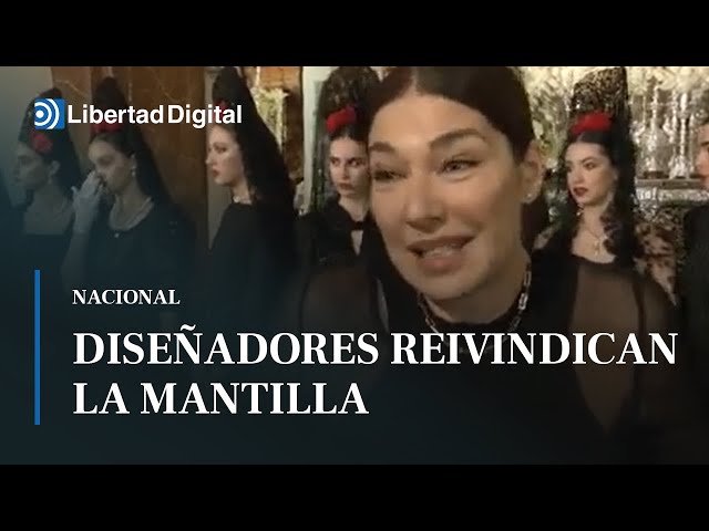 Vídeo relacionado con Desconocido Mantillas para Semana Santa | Azul marino