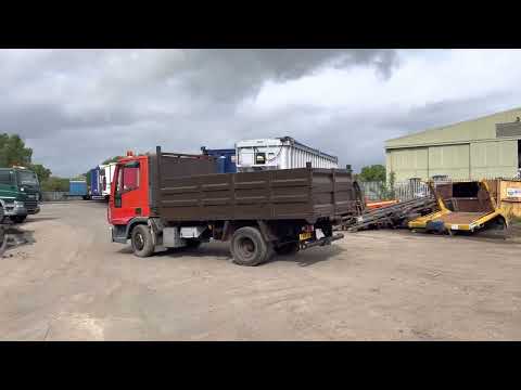 2006 Iveco 7.5t Tipper, In auction Saturday 21st May 2022 - FJ06 LHX