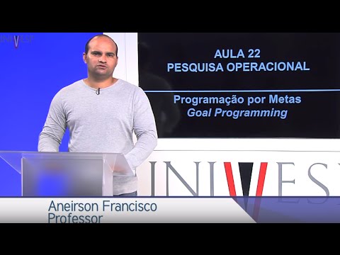 Operational Research I - Class 22 - Goal Programming