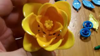 Review: EWED Starry Night flower bouquet block building set $37