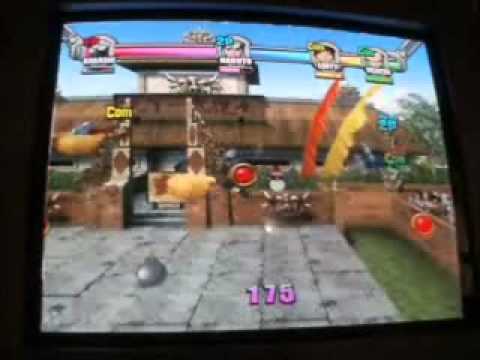 Battle Stadium D.O.N gameplay on pc #3-Kakashi vs Naruto vs Luffy vs Vegeta