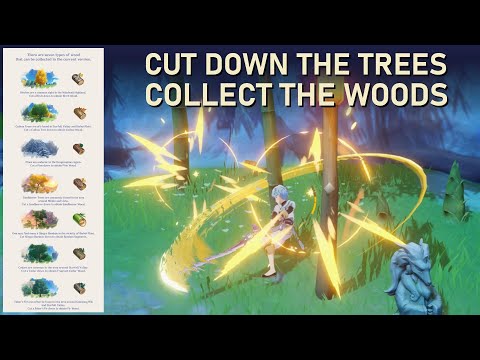 [Helpful Map] - Easy Collect The Woods (not really guide)