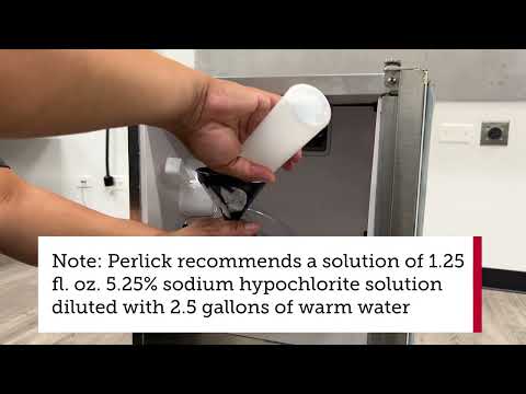 How to Clean a Perlick H80 Ice Machine