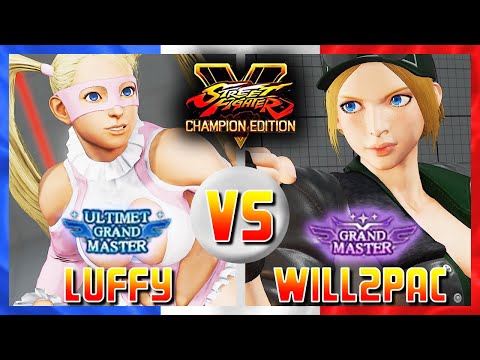 LUFFY (R.Mika) VS WILL2PAC (Lucia) - SFV Champion Edition