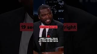 Jimmy Kimmel Tells 50 Cent His Motto Is Get Rich or Die Tryin&#39;