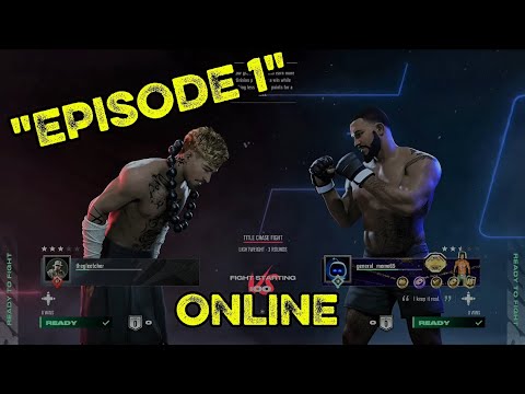 UFC 5 Online Career Mode Ep 1: My Journey Begins!
