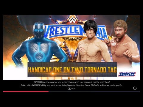 Bruce Lee & Chuck Norris vs. Zoom (WWE 2k19) - CPU vs. CPU - Epic Battle 💯 🐲 - Dragon Fights 🐉