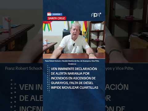 ALERTA POR INCENDIOS EN PROVINCIAS DE SANTA CRUZ