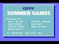Summer Games C64 1984 Epyx Inc
