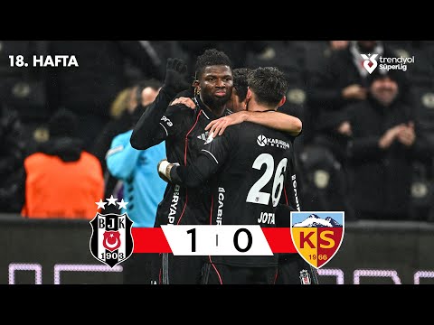 Beşiktaş (1-0) Kayserispor - Highlights/Özet | Trendyol Süper Lig - 2025/26