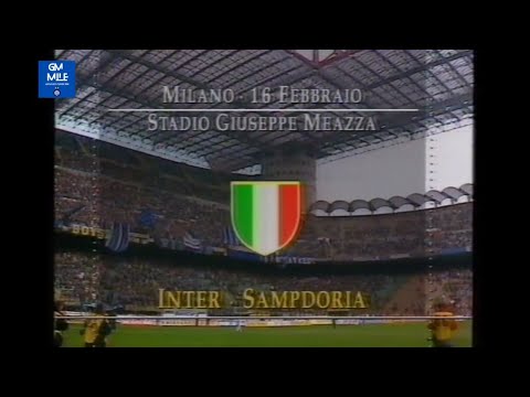 1991-92 (21st - 16-02-1992) INTER-Sampdoria 0-0 Summary 37 Minutes 'Gazzetta Football Italia' Cha...