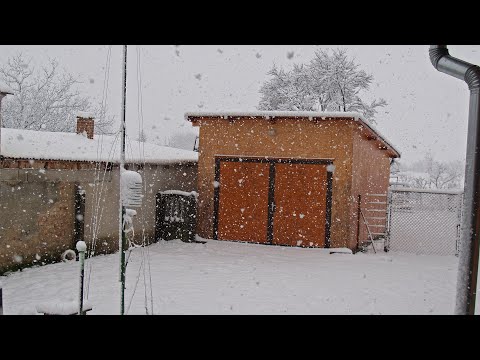 2013.01.07. Intenzív havazás 14cm / intensiv Snowfall