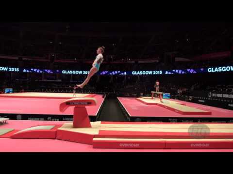 PLYTA Evangelia (GRE) - 2015 Artistic Worlds - Qualifications Vault 1