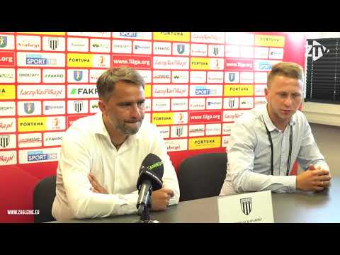 Konferencja po meczu w Nowym Sączu