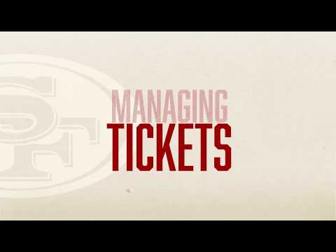 49ers Mobile App Ticketing Tutorial