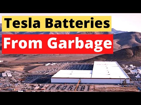 Tesla Cracks Old EV Problem Making Batteries From Garbage
