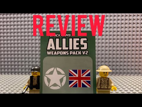 Brickarms WW2 Allies Weapon Pack Review