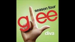 Diva - Glee Cast Version (Lyrics)
