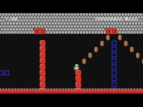 20 Seconds: Switch Block Blast by bruhhhhhh - Super Mario Maker 2 - No Commentary 1bu