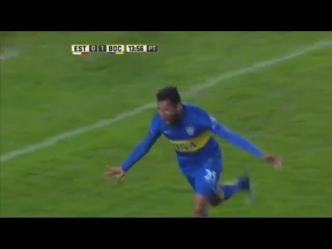 Primera División 2016  - Gol de Chávez  Estudiantes 0   Boca 1  Fecha 15
