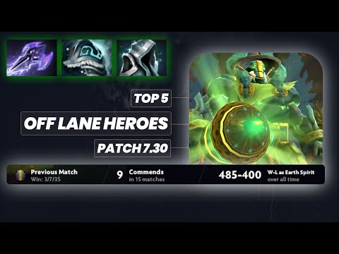 Spammer Gameplay Earth Spirit Offlane Highlights (Easy.ZD)