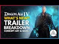 What's New With Dragon Age 4? Trailer Breakdown, Concept Art & More!