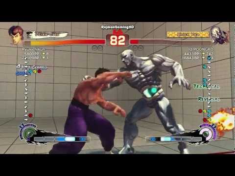 SSFIV AE: Poongko (Seth) vs Ryukichikun (Fei Long) TRUE-HD QUALITY