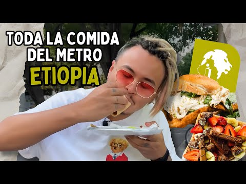 DE LOS MEJORES PUESTOS DE TACOS DE GUISADO en el METRO ETIOPIA
