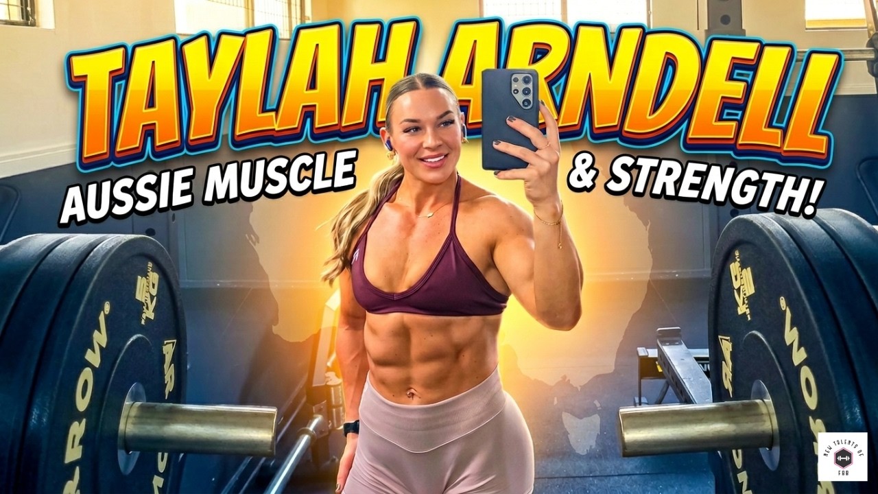 STRONG GIRL From Australia: Taylah Arndell 🇦🇺 🇦🇺 🇦🇺